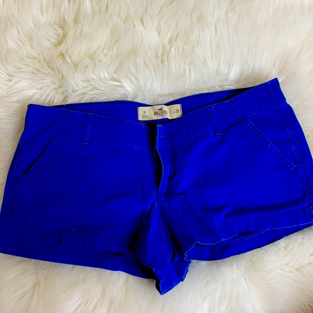 Sz 9 navy blue hollister shorts